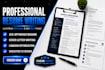 be your professional resume maker, CV writer and designer