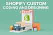 develop pro shopify website redesign, custom design figma to shopify,liquid code