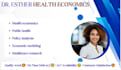 do health economics, public health, and policy analysis