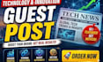 publish tech guest post on high da 90 tech blog with tech backlink