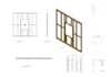 timber or wood framing drawing and modeling