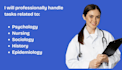 do psychology, nursing, sociology, history, epidemiology