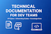 make professional technical documentation API specs and software documentation