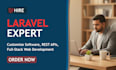 be your laravel expert professional full stack web developer