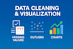 clean, prepare your datasets in python, fix missing values, duplicates, outliers