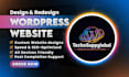 build wordpress website design, wordpress blog, business website development