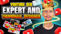 youtube channel management SEO titles, uploads, thumbnails