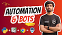 automate websites and scrape data using python selenium scripts