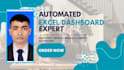 create automated excel sheets with data entry and dashboard