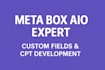create wordpress website using metabox aio custom fields post type