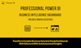 create professional power bi dashboards for business insights