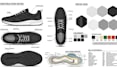 design shoe tech pack, sneakers, heels, loafers, boots for manufacturing