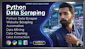 create fast python data scraping, extraction and automation tools