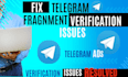 fix telegram ads review, setup telegram ad, fix all telegram ads issues telegram
