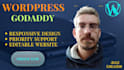 godaddy website design, godaddy wordpress website development, godaddy ecommerce