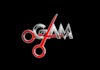 design high quality edgy masc salon logo