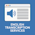 transcribe english audio, video, meetings or interviews