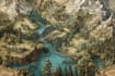 make fantasy map illustration