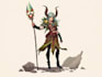 draw a fantasy character ilustration