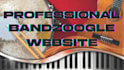 design or redesign a professional bandzoogle music website, merch store, and epk