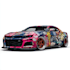 do itasha car wrap design, racing car wrap, car wrap design