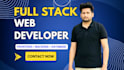 be your full stack web developer and programmer for secure and efficient web app
