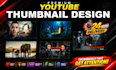 create professional and clickable youtube thumbnail design