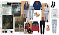 unique sleepwear nightwear pajamas design with unique prints
