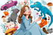 create customized cartoon illustration