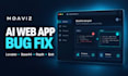 ai vibe coded web app bug fixing and debugging