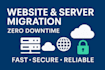migrate your website to a new hosting with zero downtime
