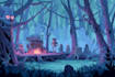 do sci fi horror and fantasy scene concept art illustrations