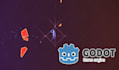 create a 2d godot game for PC, android, or web