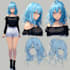 draw character reference sheet design of your oc, avatar