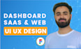 design saas dashboard and admin panel website UI in figma