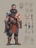 draw 2d game art military character design
