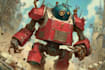 create detailed warhammer illustration
