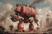 create a warhammer illustration