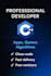 create professional applications, games, and algorithms
