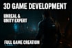 do 3d unity game, 3d game developer, multiplayer 3d unity simulation unity game