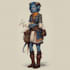 make dnd character art and fantasy concept art