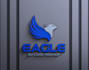 make a stylish eagle bird logo for your company