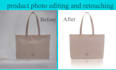 do product photo editing, retouching in photoshop