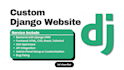 build a custom web application or website in django