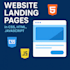 create a responsive and interactive HTML CSS js website