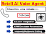 create ai voice agent, zapier automation, CRM setup, API integration