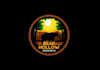 design eye catching rustic mountain lodge retreat logo