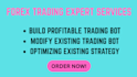 build and develop profitable trading bot and forex  ea