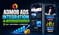 integrate admob banner, interstitial, rewarded, and native ads into android