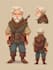 draw 2d game character illustration